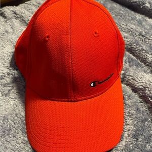 Champion Scarlet Red Cap